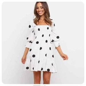 Kerferd Black and White Dress